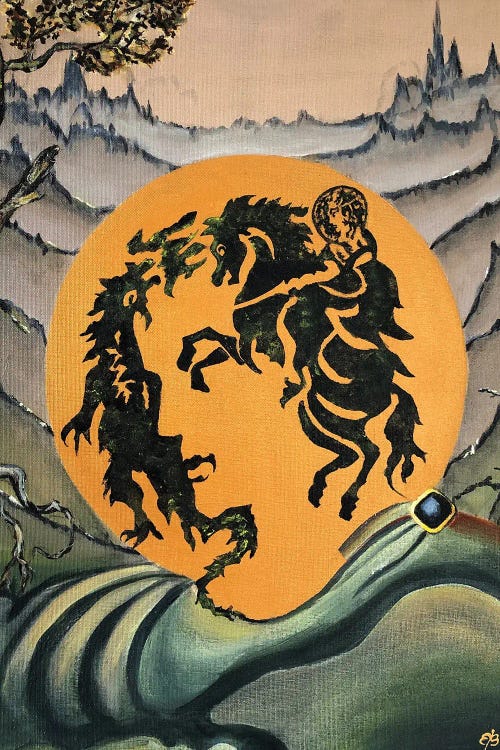 St George by Lena Smirnova wall art