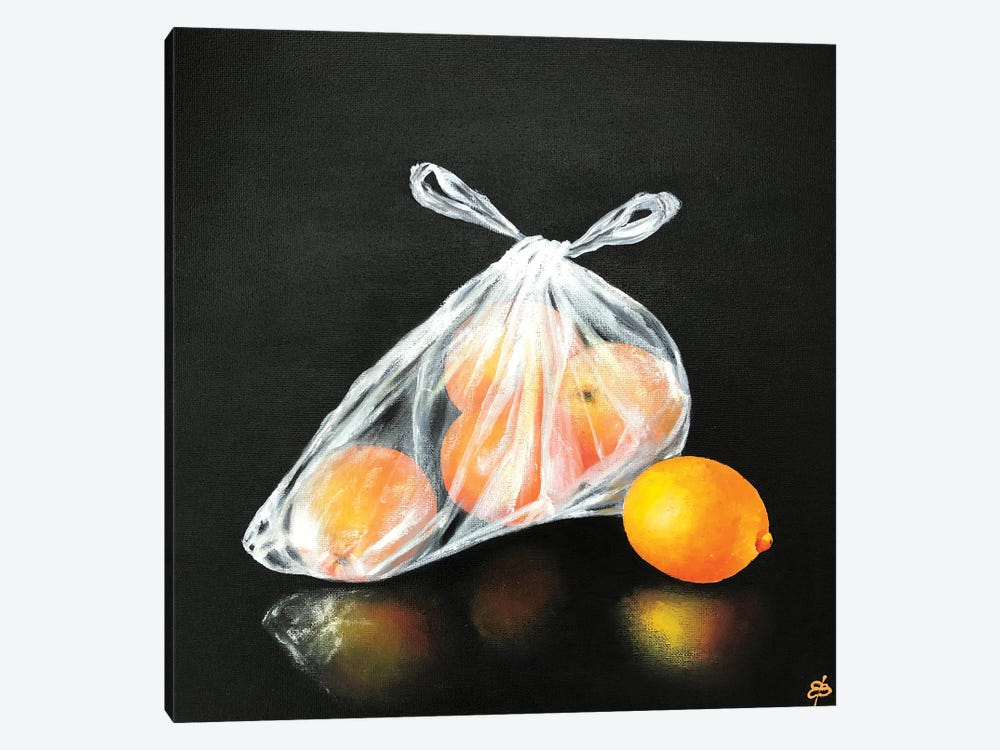 Oranges by Lena Smirnova 1-piece Canvas Art Print