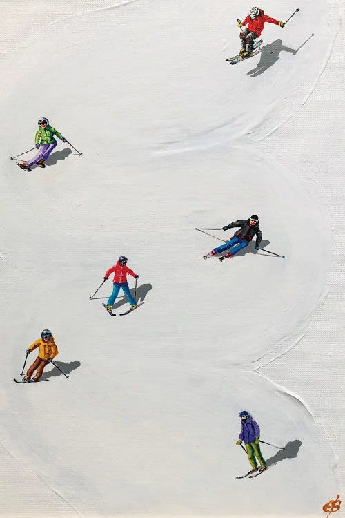 Piste I by Lena Smirnova wall art