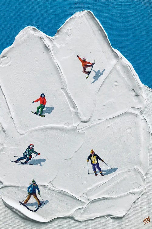 Piste II by Lena Smirnova wall art