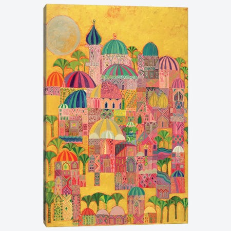The Golden City, 1993-94 Canvas Print #LSW12} by Laila Shawa Canvas Art Print
