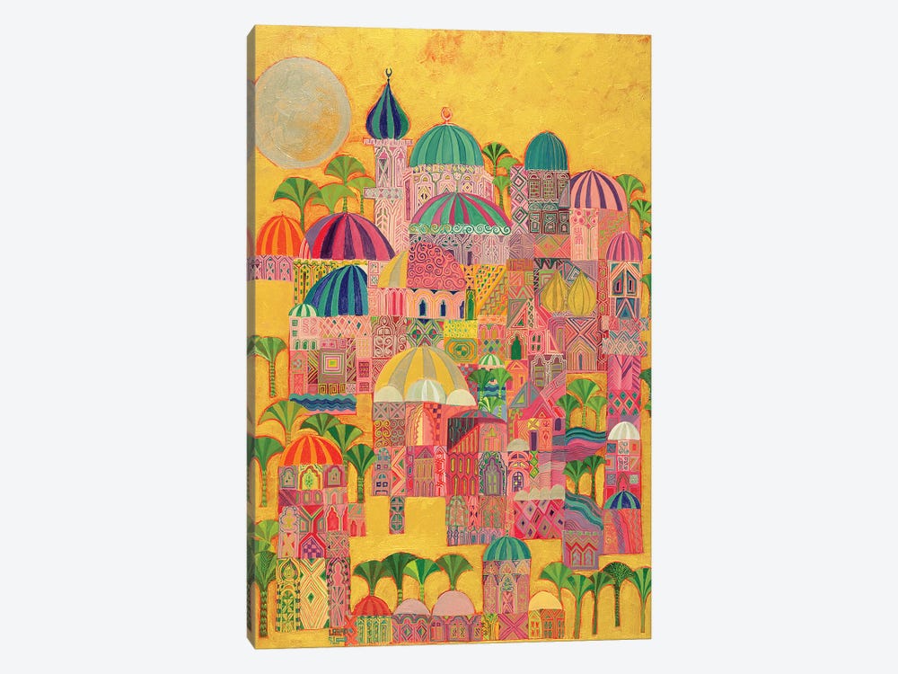 The Golden City, 1993-94 by Laila Shawa 1-piece Art Print