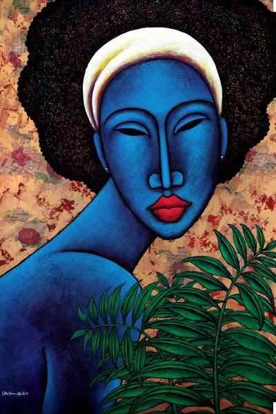 LaShun Beal: Indigo Blue IV by LaShun Beal