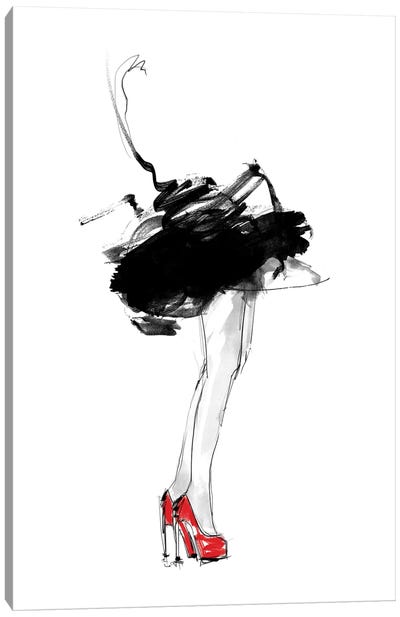 Red Shoes Canvas Art Print