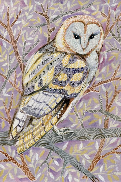 Rustic Winter: Winter Owl by Linnea Tobias