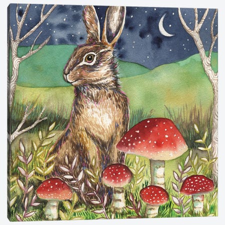 Mushroom Season Canvas Print #LTB64} by Linnea Tobias Art Print