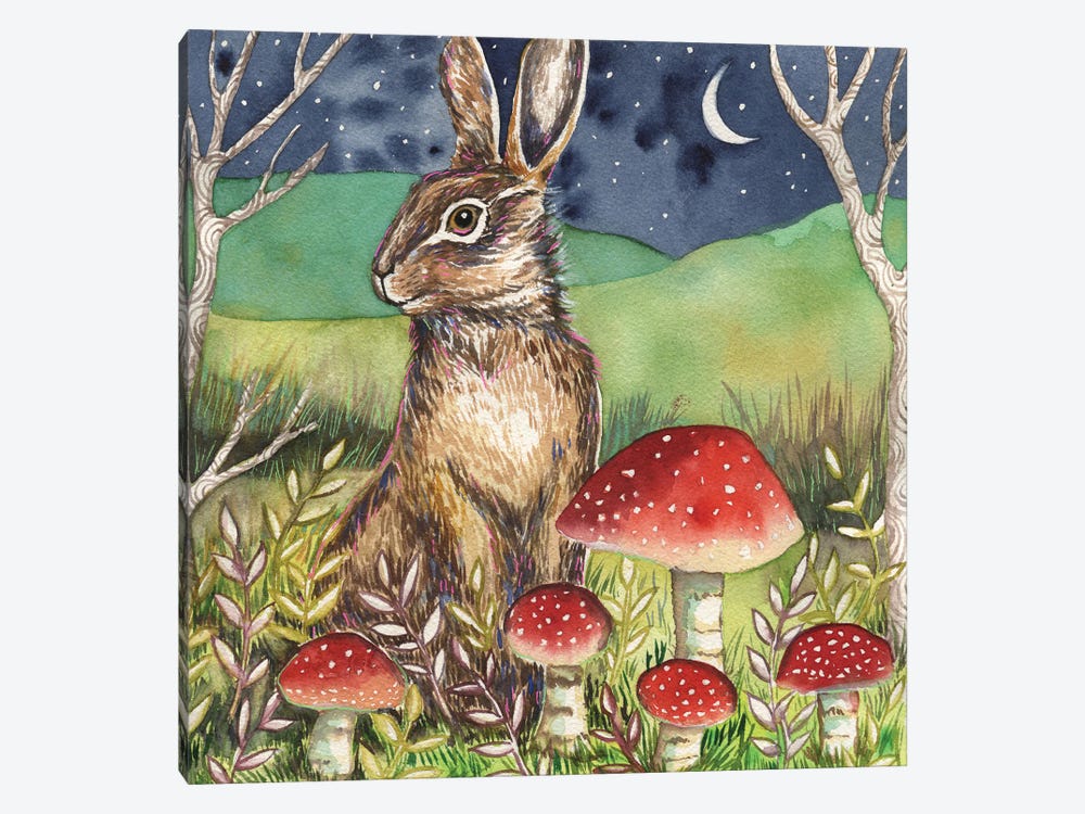 Mushroom Season by Linnea Tobias 1-piece Canvas Art Print