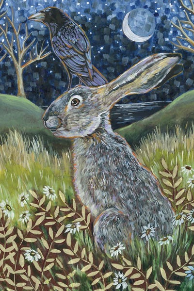 Rabbits: Seeking Shelter by Linnea Tobias