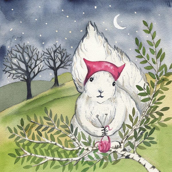 Sewing & Knitting: The Knitter by Linnea Tobias