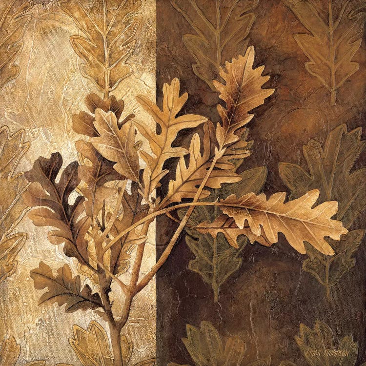 Leaf Patterns I by Linda Thompson wall art