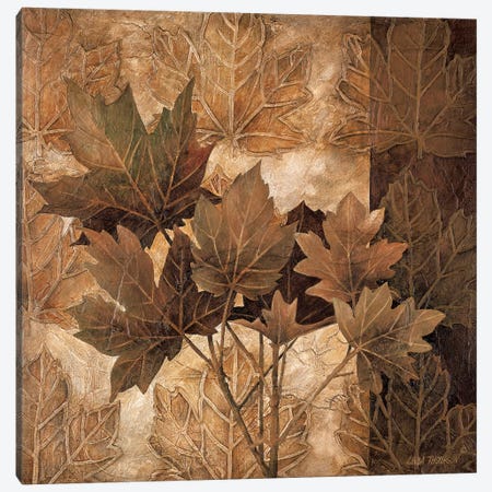 Leaf Patterns II Canvas Print #LTH22} by Linda Thompson Canvas Artwork