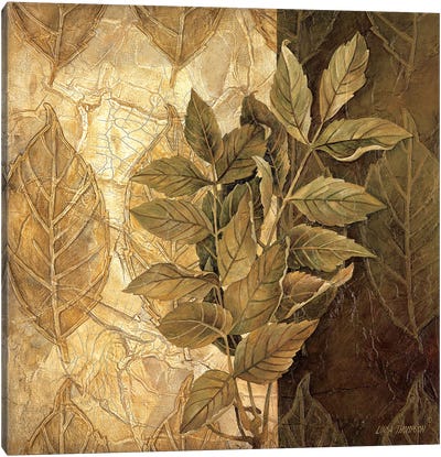 Leaf Patterns IV Canvas Art Print