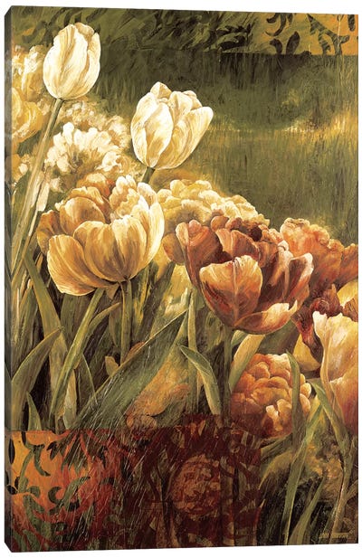 Summer Garden II Canvas Art Print - Tulip Art