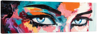 Pop Color Eyes I Canvas Art Print