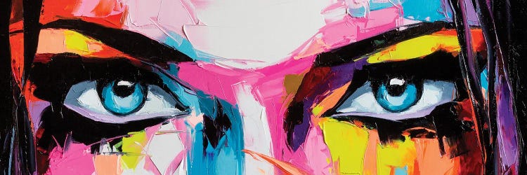 Pop Color Eyes II by Lana Tikhonova wall art
