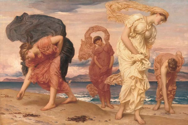 Neoclassicism: By The Sea by Frederic Leighton