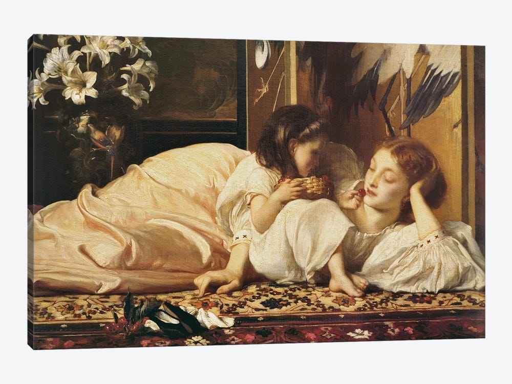 Mother And Child by Frederic Leighton 1-piece Canvas Artwork