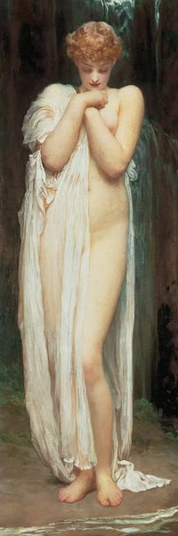 Neoclassicism: Crenaia, The Nymph Of The Dargle by Frederic Leighton