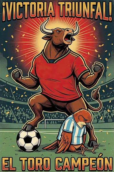 Soccer: Campeones del Mundo (World Champions) by 5by5collective