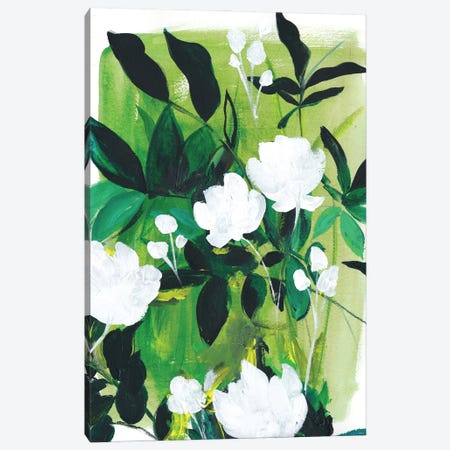 Jungle Abstract Canvas Print #LTR11} by Christine Lindstrom Canvas Art Print