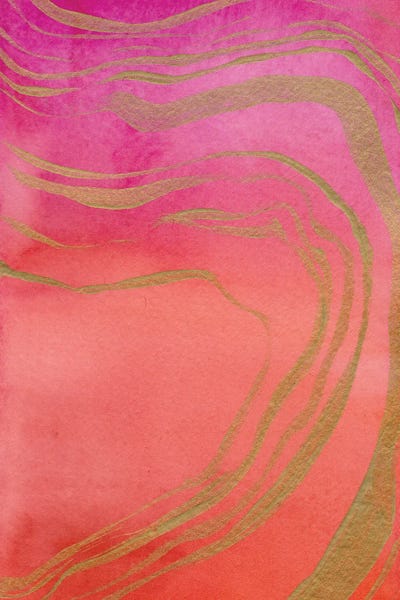 Agates, Geodes & Minerals: Magenta Orange Agate by Christine Lindstrom