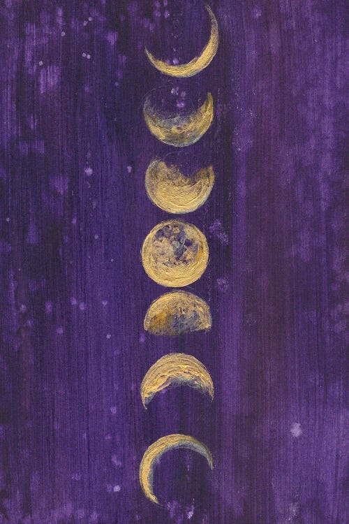 Moon Phases by Christine Lindstrom wall art