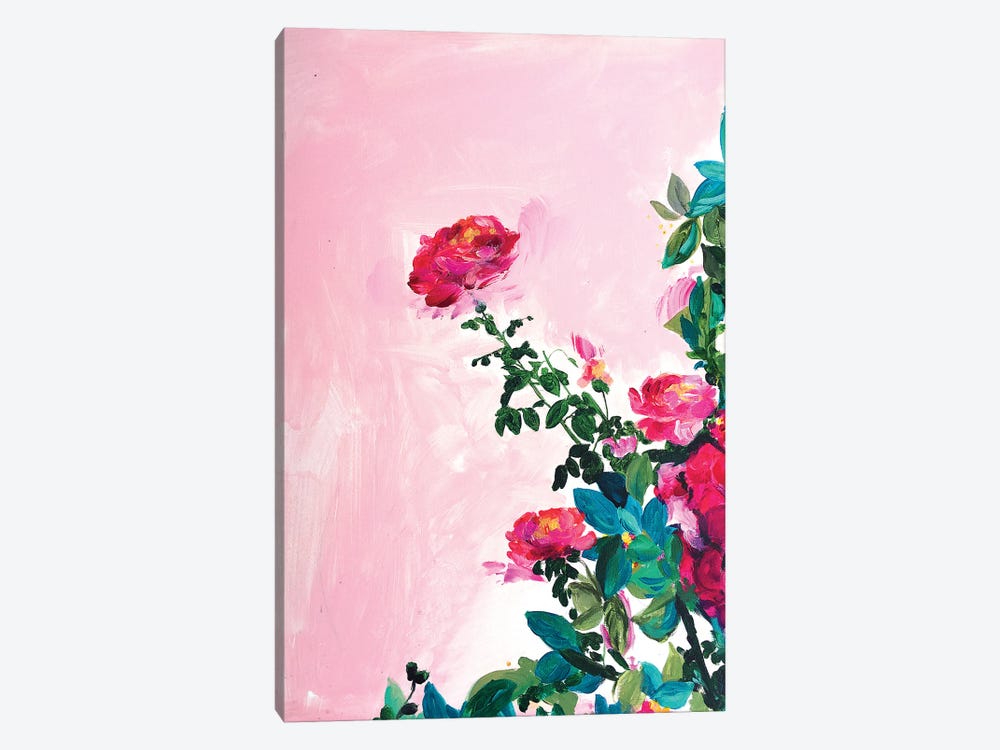 Rose Garden I by Christine Lindstrom 1-piece Canvas Wall Art