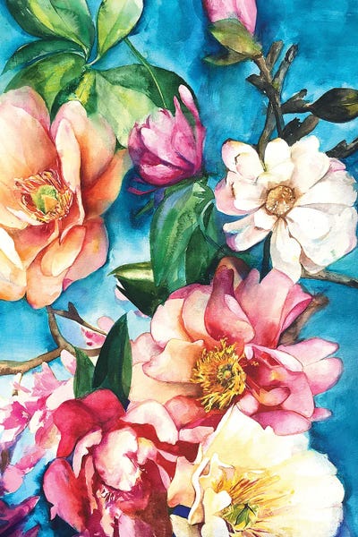 Tropical Floral I by Christine Lindstrom gallery poster