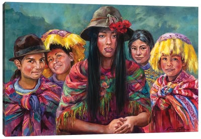 Loving Andes Canvas Art Print - Larissa Abtova