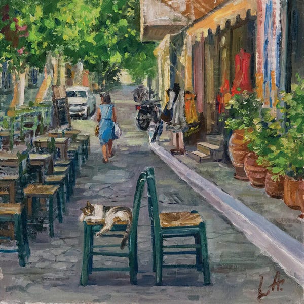 Cafes: Mayor Cat by Larissa Abtova