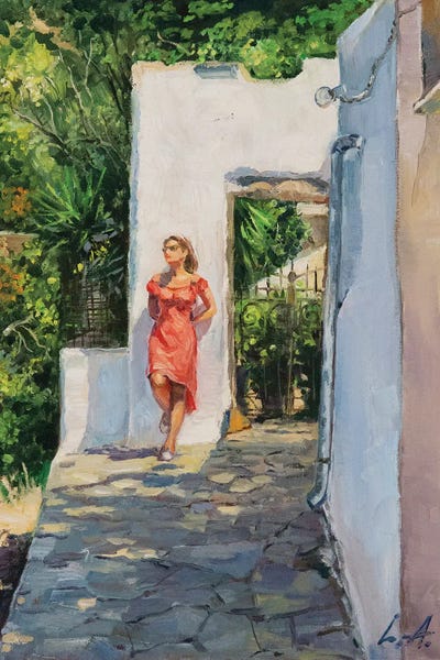 Mountain Sun by Larissa Abtova canvas print