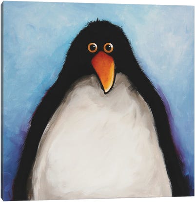 My Penguin Canvas Art Print - Penguin Art