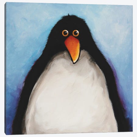 My Penguin Canvas Print #LUC15} by Lucia Stewart Canvas Wall Art