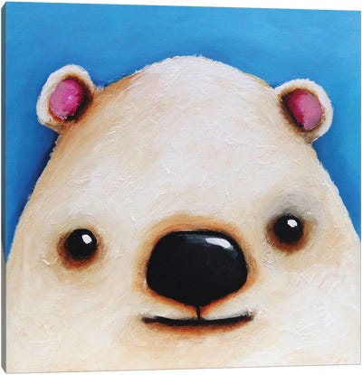 The Polar Bear Canvas Art Print
