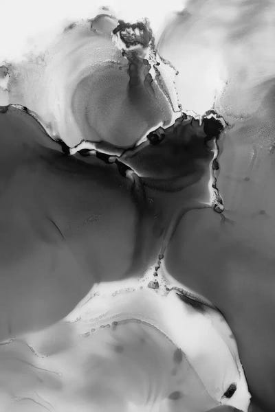 Abstract: Grey Storm by LouLouArtStudio