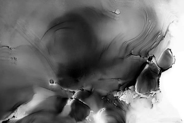 Goth Art: Grey Thunder Clouds by LouLouArtStudio