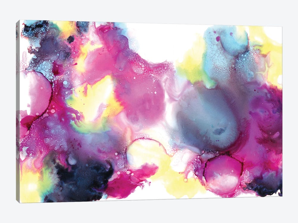 Magenta Galaxy by LouLouArtStudio 1-piece Art Print