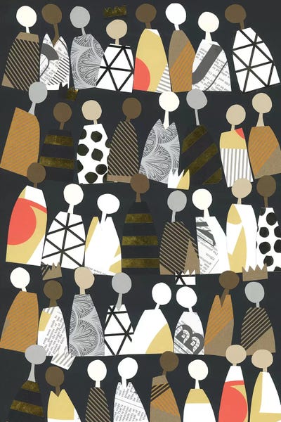 Silhouettes: Multicultural Unity by LouLouArtStudio