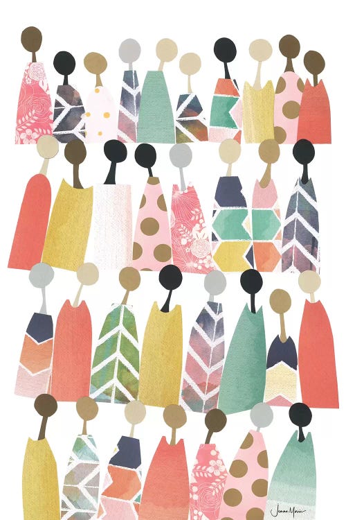 Pastel Rainbow People
