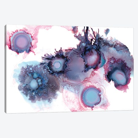 Purple Sea Urchins Canvas Print #LUL43} by LouLouArtStudio Canvas Print