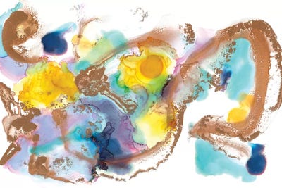 The Sun Serpent by LouLouArtStudio framed canvas print