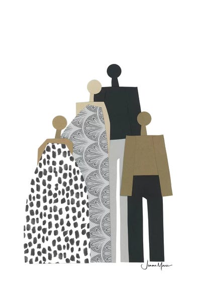 LouLouArtStudio: Biracial Family Portrait by LouLouArtStudio