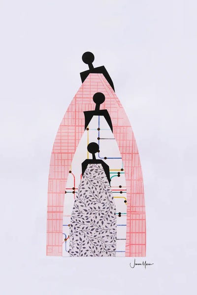 Women's Empowerment: Standing On The Shoulders Of Our Ancestors by LouLouArtStudio