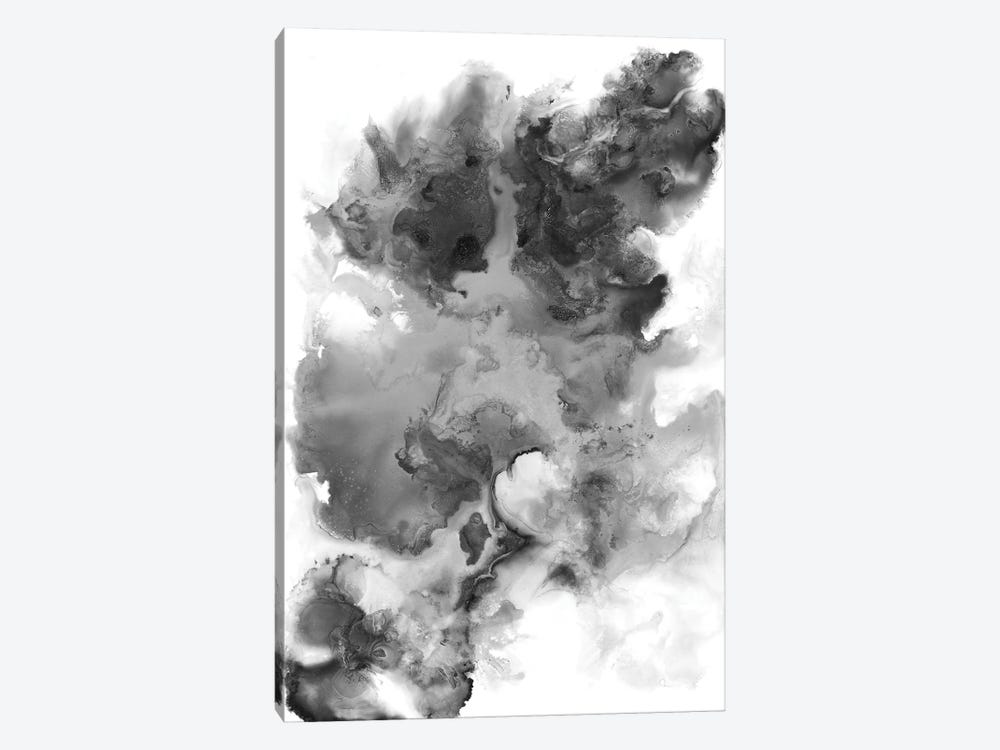 Winter Black And White by LouLouArtStudio 1-piece Canvas Artwork