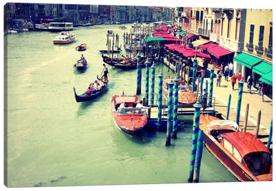 Colors Of Venice Canvas Art Print - Lupen Grainne