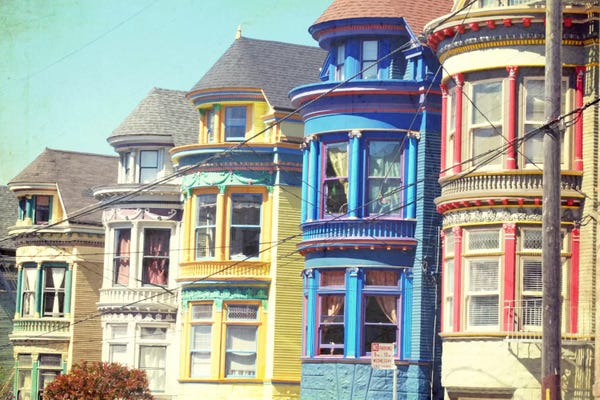 Lupen Grainne: Colorful Houses by Lupen Grainne