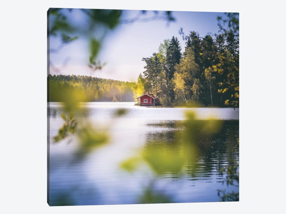Summer Cottage by Lauri Lohi 1-piece Canvas Artwork