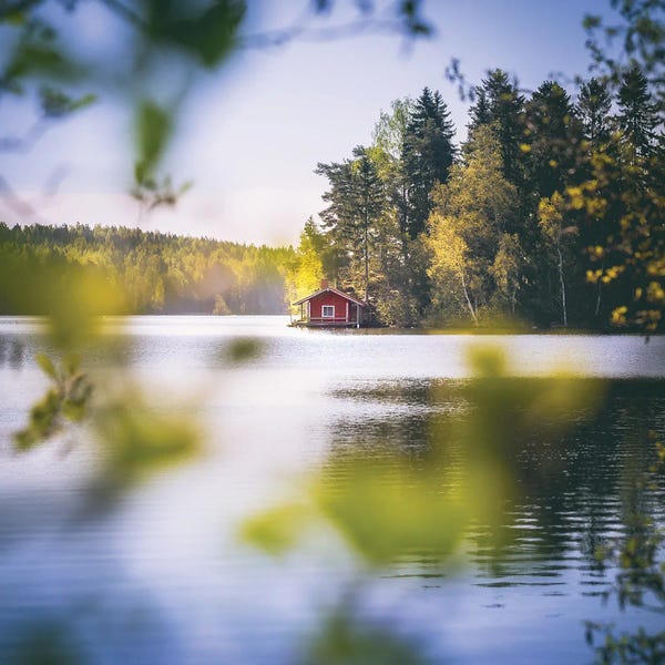 Lake Sunrises & Sunsets: Summer Cottage by Lauri Lohi