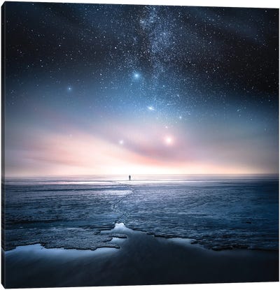 Dreamer Canvas Art Print - Nebula Art