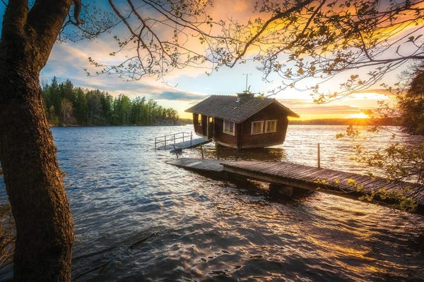 Docks & Piers: Floatin Sauna by Lauri Lohi